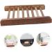 Ciieeo 16 Pcs Creative Soap Box Bathroom Storage Rack Drain Soap Holder Home Outdoor Travel Hollow Wooden Soap Rack (medium Natural Color Soap Rack) 4pcs Wooden Soap Dish Wooden Frame - Buy Online on GoSupps.com