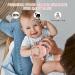 MISLILI Never Drop Food Grade Silicone Teething Toys for Babies 0-12 Months - Prevent Choking, Odorless, Less Dust Adhesion - Baby Gift in Pink/Light Pink - Buy Online on GoSupps.com