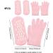 Moisturising Gloves and Socks for Dry Hands Spa Moisture Socks Foot Gel Spa Softens Cracked Silicone Foot Moisturiser Socks and Gloves for Hands Feet Overnight Hydrating Care - Buy Online on GoSupps.com