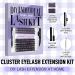 Wendy Lashes 3D Effect Lash Extension Set | 40D & 50D Mixed Eyelash Extensions Kit with Glue | D Curl 12-16mm | International Shipping - Buy Online on GoSupps.com