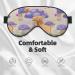 Cartoon Mushroom Dog Eye Mask - Unisex Adjustable Sleep Mask for Travel Yoga & Home Nap - Buy Online on GoSupps.com