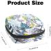 Womens Bonds Storage Pockets Stillpad Holder | Flower Pattern Portable Period Kit | Feminine Product Bag for Women & Girls | Color 4 - Buy Online on GoSupps.com