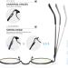 Joopin Round Blue Light Blocking Glasses for Women Men Clear Lens Anti Eye Strain UV Glare Glasses for Computer Gaming TV 07 Round Black Frame Anti Blue Light Lens Clear - Buy Online on GoSupps.com