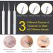 Professional Blackhead Remover Pimple Popper Tool Kit - Boxoyx 10Pcs Extractor for Acne Removal - Facial & Nose Treatment (Silver) - Buy Online on GoSupps.com