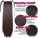 18-38 Inch Straight Drawstring Ponytail Hair Extension | Synthetic Clip-In Wig Piece 22 Inches B107 - Shop Internationally! - Buy Online on GoSupps.com