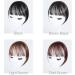 VANANA 3D Seamless Air Bangs Women Clip on Thin Hair Bangs Synthetic Invisible Hair Extension Straight Front Fringe for Daily Look (Dark Brown) - Buy Online on GoSupps.com