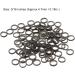 Stretchy Elastic Rubber Bands - 3.5 Oz Kids Braces Bands (Black - Buy Online on GoSupps.com