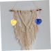 Alipis 6pcs Heart Sequin Pendant Ornament Christmas Polished Ball Valentine's Day Hanging Tags Appendix - Buy Online on GoSupps.com