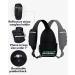 Waterfly Adjustable Sling Rucksack Backpack for Men & Women - Black Shoulder Bag for Hiking & Travel - Buy Online on GoSupps.com