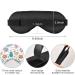 Adjustable Light Blocking Eye Mask for Deep Sleep - Ideal for Travel, Yoga, Meditation - Comfortable for Men and Women - Buy Online on GoSupps.com