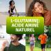 Green Naturals L-Glutamine Haute dose 3 000 mg par dose journali re Acide amin pur sous forme libre issu de fermentation naturelle 100% v gane & sans additifs 240 g lules (60 jours) - Buy Online on GoSupps.com