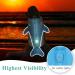 Vivaglory Adjustable Dog Swimming Vest for Small & Medium Dogs - Easy-On Sporty Design Blue XS (43-51 cm Ribcage Girth) - Buy Online on GoSupps.com