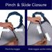 Adjustable Adult Bibs with Pinch & Slide Closure - No Snaps Needed | Fitzgerald - Buy Online on GoSupps.com