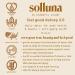 Solluna by Kimberly Snyder Feel Good Detoxy Natural Colon Cleanse Capsules - Gentle Digestive Detox with Ozonated Magnesium Oxide and Asc2P for Bloating Relief - Buy Online on GoSupps.com