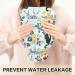 NAANLE 1L Hot Water Bottle with Flower Motif | Transparent Warm Water Bottle for Pain Relief & Heat Therapy | Ideal for Bed Hands & Feet - Buy Online on GoSupps.com