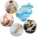 NAANLE Sea Wave Marmor 1L Transparent Hot Water Bottle with Cover - Effective Heat & Cold Therapy for Pain Relief & Winter Comfort - Buy Online on GoSupps.com