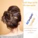 12-Piece Acetate Hair Sticks Hair Chopsticks Tortoise Shell Hairpins - Vintage Chinese Hair Accessories for Women & Girls - Leopard Print Shell Hair Pins - Bun Styling - 6 Styles (Fresh Pattern) - Buy Online on GoSupps.com