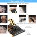 Hair Clippers for Men Beard Trimmer Cordless Rechargeable - T-Blade Ceramic Blade Shaver with 4 Guide Combs for Home and Barber Shop Use - Black - Buy Online on GoSupps.com