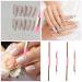 Rhinestone Picker Doting Pen - Dual-Ended Wax Pencil for Nail Art & DIY Crafts (Pink) | International Shipping Available - Buy Online on GoSupps.com