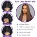 Joedir 13x4 Straight Lace Frontal Wigs - Glueless Synthetic Light Yaki Wigs for Black Women with Baby Hair | 76 cm TTOL4/30S/26J - Buy Online on GoSupps.com