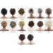 Hair Scrunchies Hair Bun Ladies Fashion Wig Fluffy Curly Hair Bun Short Curly Hair Comb Ball Head Ponytail Hair Extension Synthetic Hair Bun Women Hair Bun (Color : 14) - Buy Online on GoSupps.com