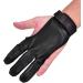 VGEBY Archery Finger Glove  Faux Cowhide Three Finger Recurve Bow Archery Glove for Hunting Shooting Bow - Buy Online on GoSupps.com