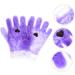 FRCOLOR 1 Pair Hand Wax Set Foot Wax Set Gel spa Gloves Repairing Hand Masks Hand Care Gloves Cracked Hand Gloves Clear moisturizing Gloves Beauty Hand Masks Gel spa Masks Milk Facial mask 25x5.4x0.8cm Violet - Buy Online on GoSupps.com