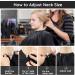 Segbeauty Barber Cape - Professional 55x63 Black Hair Cutting Cape with Adjustable Neck Size & Neck Duster Brush for Stylist - Ideal for Home Use & Salons - Buy Online on GoSupps.com