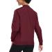 MoFiz Women's Bomber Jacket - Casual Spring & Summer Lightweight Zip Jacket in Red | XXL College Leisure Wear - Buy Online on GoSupps.com