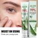Aislor Aloe Vera Eye Cream with Triple Massage Beads - Lightweight Moisturizer for Under Eye Area All Skin Types - Hydrating Care for Women and Men Green One Size One Size Green - Buy Online on GoSupps.com