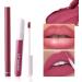  G n rique Lip pencil lipstick and lip liner set long-lasting lip gloss and lip liner lipliners lip pencil and gloss lip pencil and lipstick kit for women - Buy Online on GoSupps.com