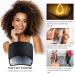 Heat Cap Hair Deep Conditioning - Electric Thermal Steamer for Natural Black Afro Hair - Home Spa Hat with Temperature Control - Black - Buy Online on GoSupps.com