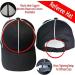 Six Senses Media Penalty Flag Football Flags Set with Referee Hat, Whistle and Lanyard - Perfect for Football Games and Parties - Buy Online on GoSupps.com