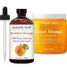Majestic Pure Brazilian Orange Essential Oil with Orange Body Scrub Bundle