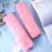 2PCS Soft Faux Rabbit Fur Seat Belt Pads in Pink - Comfort Harness Covers for Kids and Adults - Buy Online on GoSupps.com