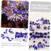 Didiseaon Bridal Crystal Hair Comb Wedding Hair Clips Bridal Hair Clip Tiara for Bride Wedding Bride Crystal Hair Comb Rhinestone Hair Clips Blue Crystal Bridesmaid Alloy Headgear - Buy Online on GoSupps.com