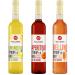 H LLINGER Sirops Viva Italia Cocktail Bio Sans Alcool Pack de 3 Saveurs (Limoncello Aperitivo Bellini) 3x500ml Concentr 1:9
