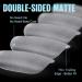 Tomicca Square Oval Short Nail Tips - 240 Pre-Shaped Gel & Acrylic Full Cover Tips | 12 Sizes - Perfect Half Matt Finish - Buy Online on GoSupps.com