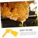 POPETPOP 3 Pcs Plastic Honey Spatula Honey Harvesting Tool Squeegee Honey Collecting Tool Beekeeping Supplies 20x10.5cm x3pcs Yellowx3pcs - Buy Online on GoSupps.com