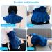 Cozy Life Microwave Heating Pad - 2-in-1 Hot/Cold Therapy for Neck, Shoulders, and Back Pain Relief - 4LB Weighted Neck Wrap with Natural Herbs - Unscented Blue - Buy Online on GoSupps.com