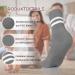 4 Pairs Non-Slip Yoga Socks for Women - Anti-Slip Pilates & Dance Socks (Black Sizes 36-41) - Perfect for Fitness Aerobics & Home Use - Buy Online on GoSupps.com