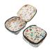 Minkissy 2 pieces women's bonds storage bag tampon storage bag portable period bag ladies tie holder wallet for travel for women travel storage pocket travel mint coin