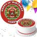 YOUR FOOTBALL TEAM LOGO/COLOUR BIRTHDAY PERSONALISED EDIBLE ICING CAKE TOPPER DECORATION FB067