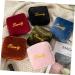Lurrose Mini Transparent Makeup Bag | Plush Cosmetics Organizer | Clear Travel Case 13x13x4cm - Buy Online on GoSupps.com