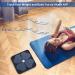 Vitafit Smart Body Fat Weight Scale - Professional Digital Wireless Bathroom Scale for Body Composition Monitoring - Bluetooth ITO Technology - 400lb Capacity - Black - Buy Online on GoSupps.com