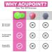 Acupoint Physical Therapy Massage Balls | Yoga Deep Tissue & Trigger Point Therapy - Spiky Ball for Myofascial Release - Buy Online on GoSupps.com