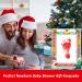 Nabance Baby Hand & Footprint Kit with 2 Large Inkless Pads & Christmas Frames - Safe Non-Toxic Keepsake for Dogs Cats - Christmas Gift - Buy Online on GoSupps.com