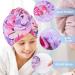 Unicorn Castle 3 Pack Microfiber Hair Towel Turbans for Girls - Quick Dry Hair Wrap for Long Curly Hair - Buy Online on GoSupps.com