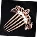VINTORKY Costume Accessories Hair Ornament Wedding Headdress Fashion Headwear Bride Hair Comb - Buy Online on GoSupps.com