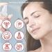Symbah Small Spray Bottle 100ml Atomiser fine plastic Refillable Mist Empaty Spray Bottles for Traveling Make-up Skincare Cleaning Liquids 3 PCS with Funnel - Buy Online on GoSupps.com
